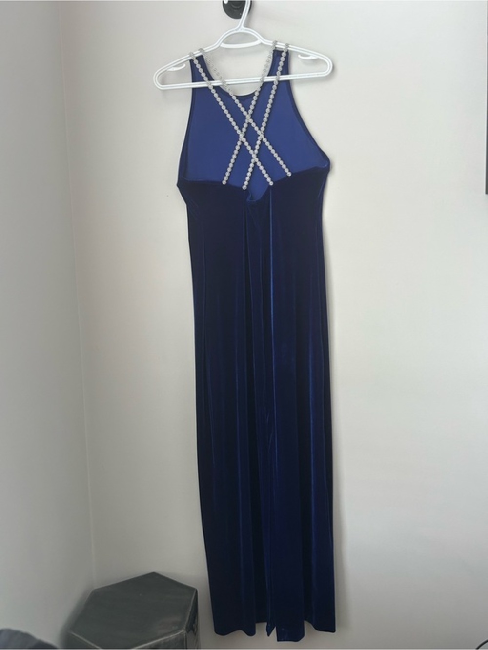 Roberta Vintage Velvet Evening Gown Dress